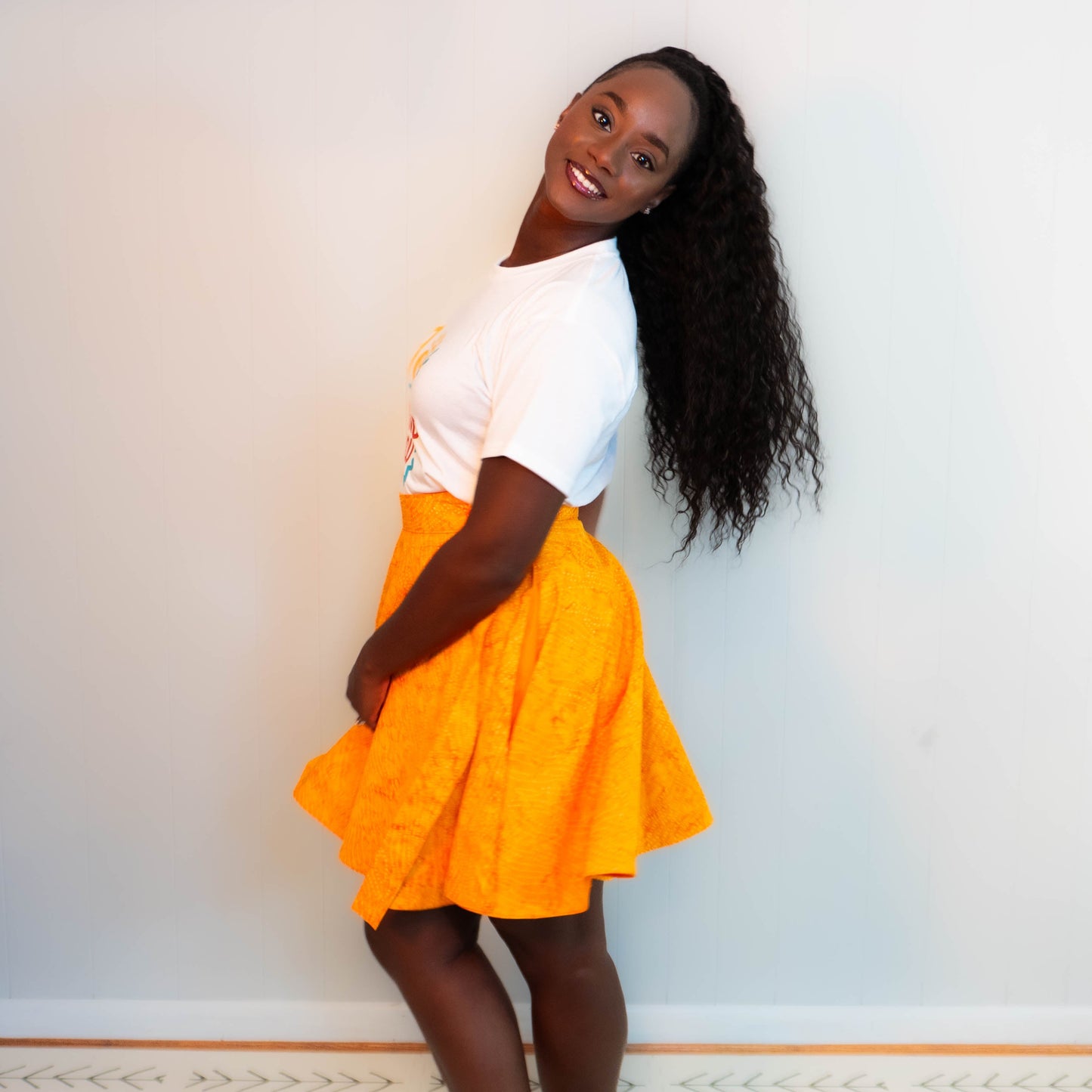 The Joy Skirt - Sunrise (Orange)