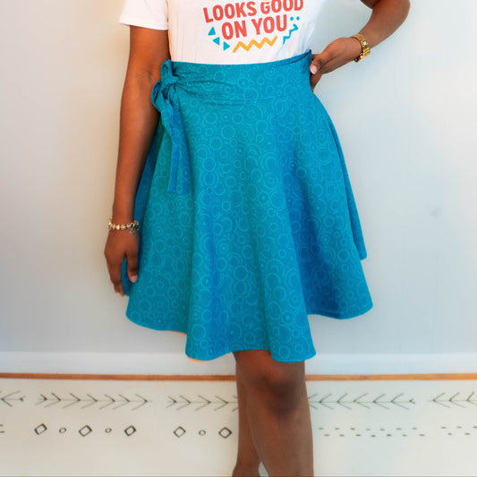 The Joy Skirt - Ocean Day (Teal)