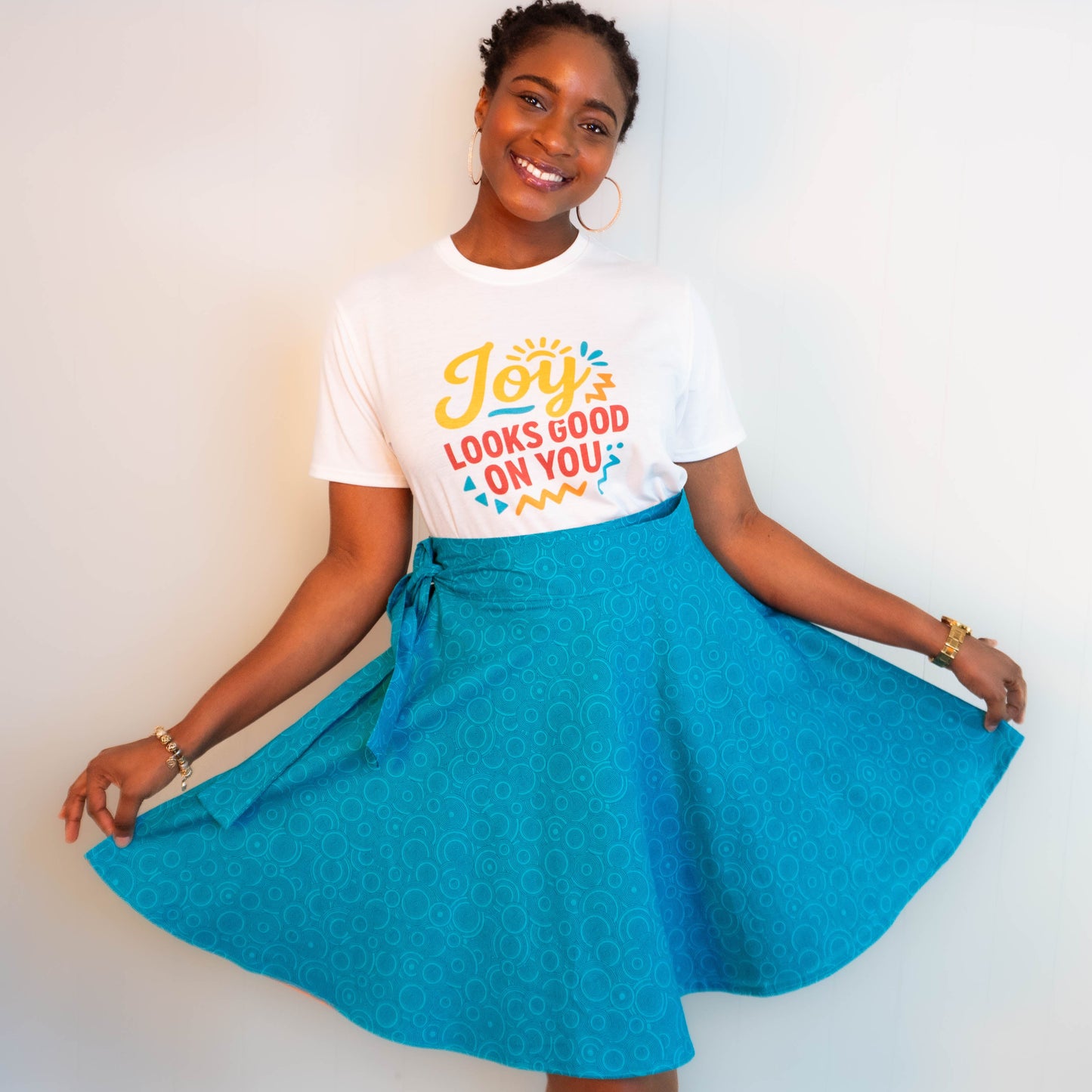 The Joy Skirt - Ocean Day (Teal)