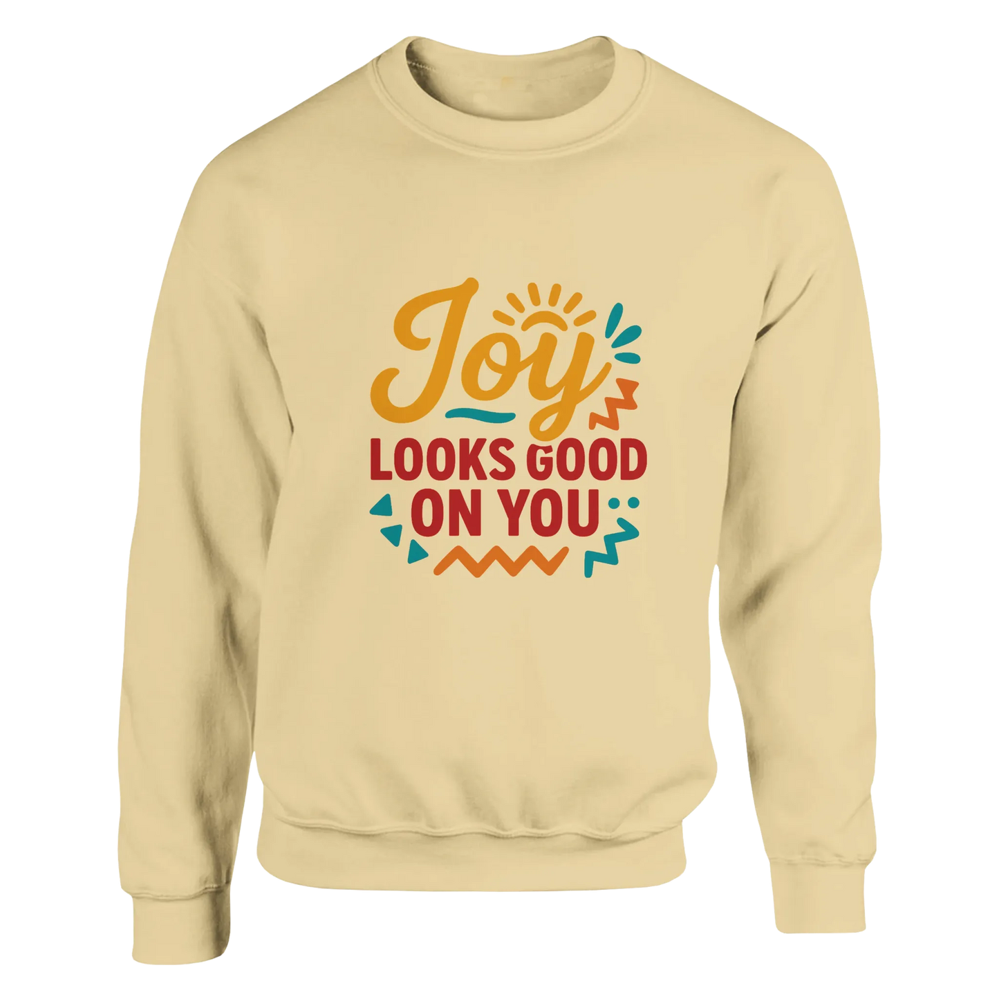 Joy Looks Good on You – Crewnecks (Ivory)