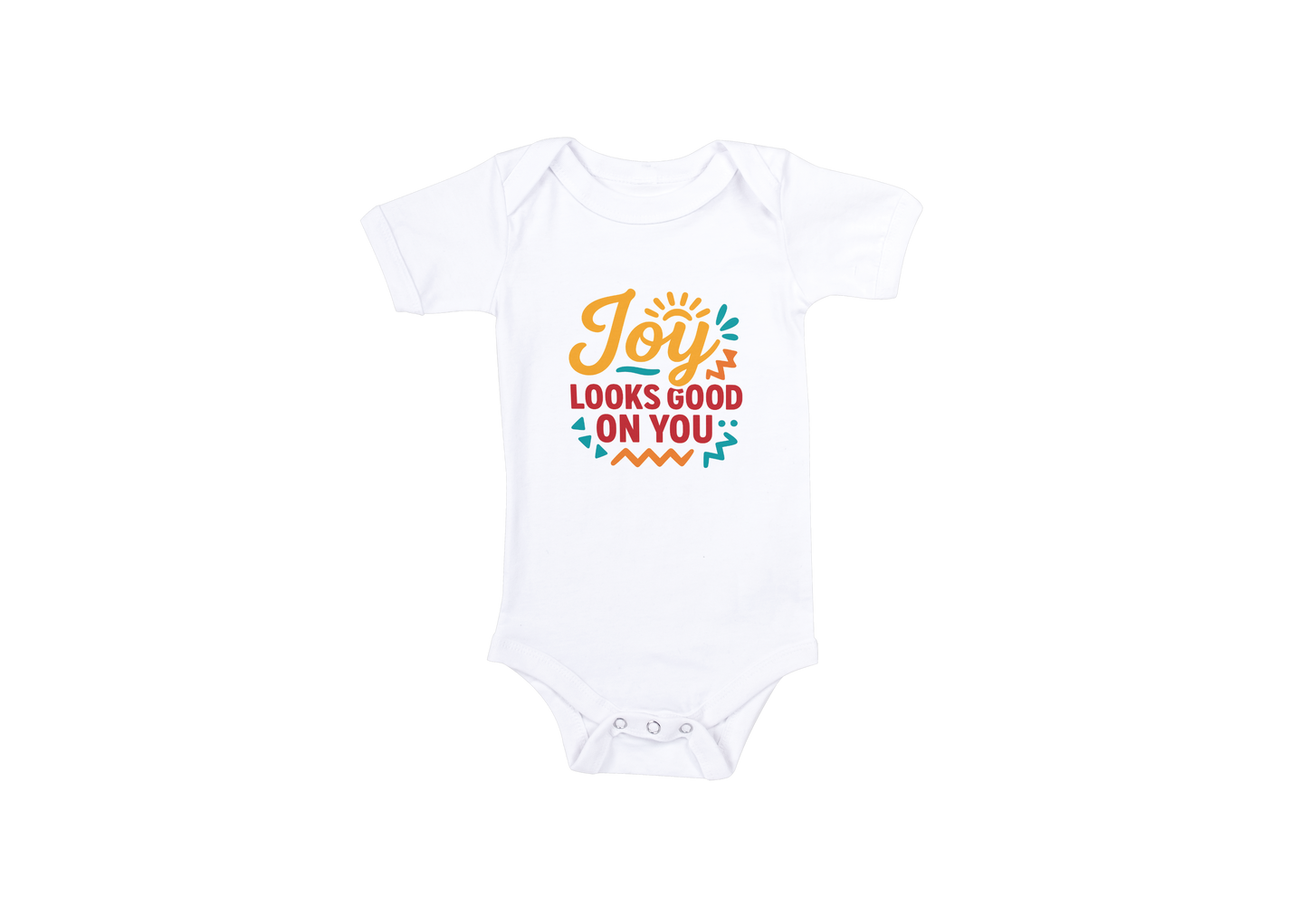 Joy Looks Good on You - Baby Onesie
